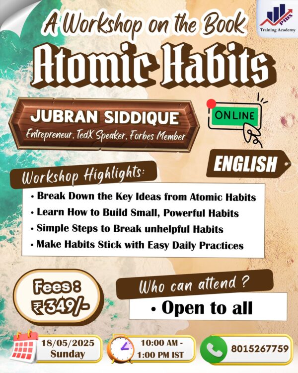 A Workshop on the Book Atomic Habits