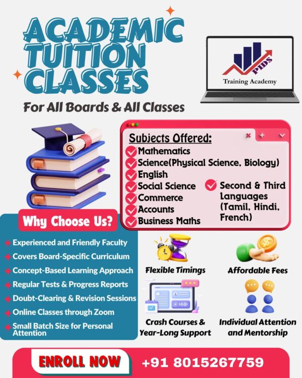 Academic Tuition Classes - For All Boards & All Classes