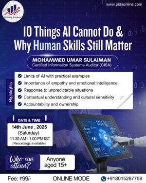 10 Things AI Cannot Do & Why Human Skills Still Matter