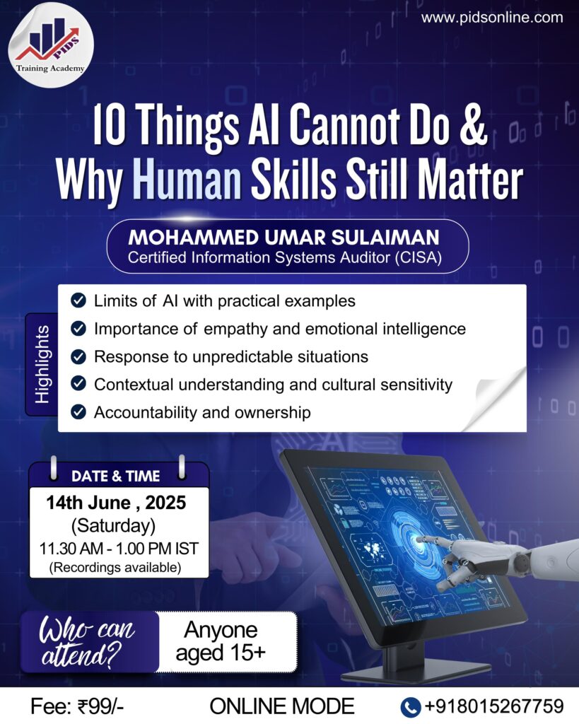 10 Things AI Cannot Do & Why Human Skills Still Matter