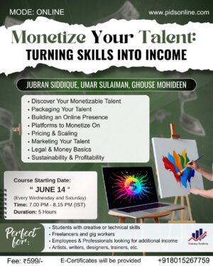 Monetize your Talent: Turning Skills into Income