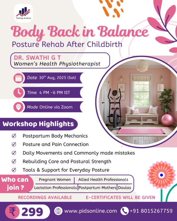Body Back in Balance – Online Postpartum Rehab Workshop