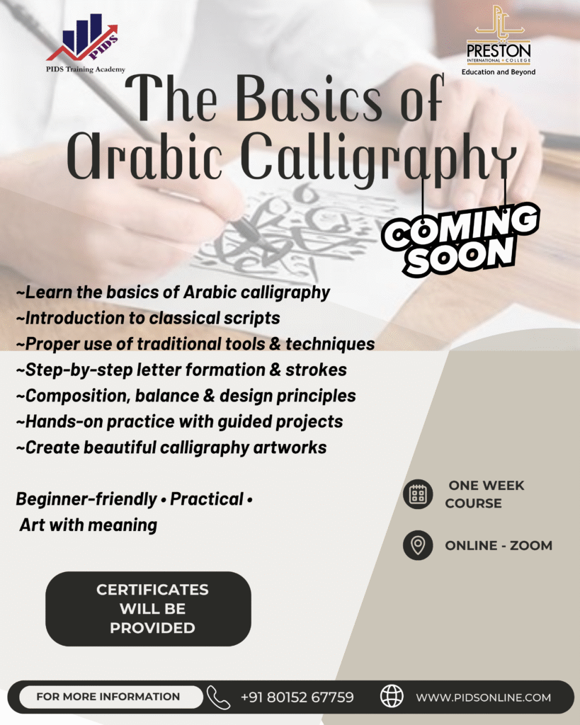 The Basics of Arabic Calligraphy