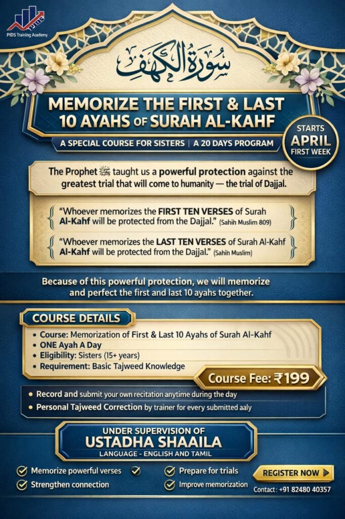Surah Al Kahf - Memorization of First & Last 10 Ayahs