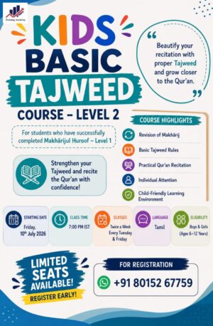 Has your child completed Makhārij?